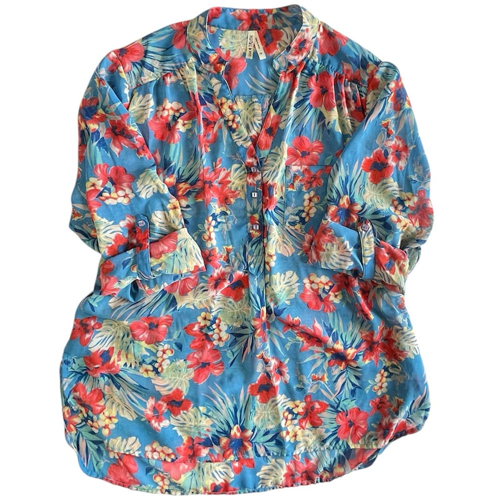 🥏Blue Blouse - Picture 7 of 8